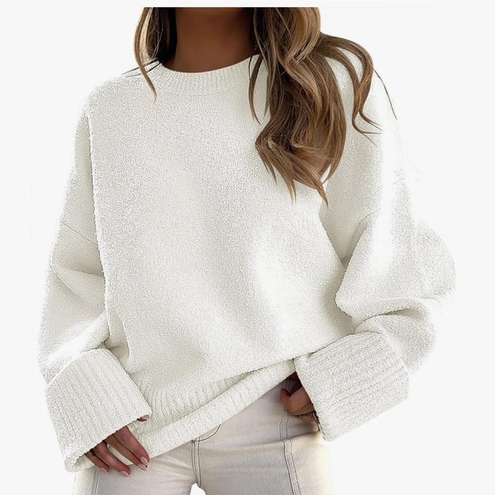 Cozy White Women's Sweater